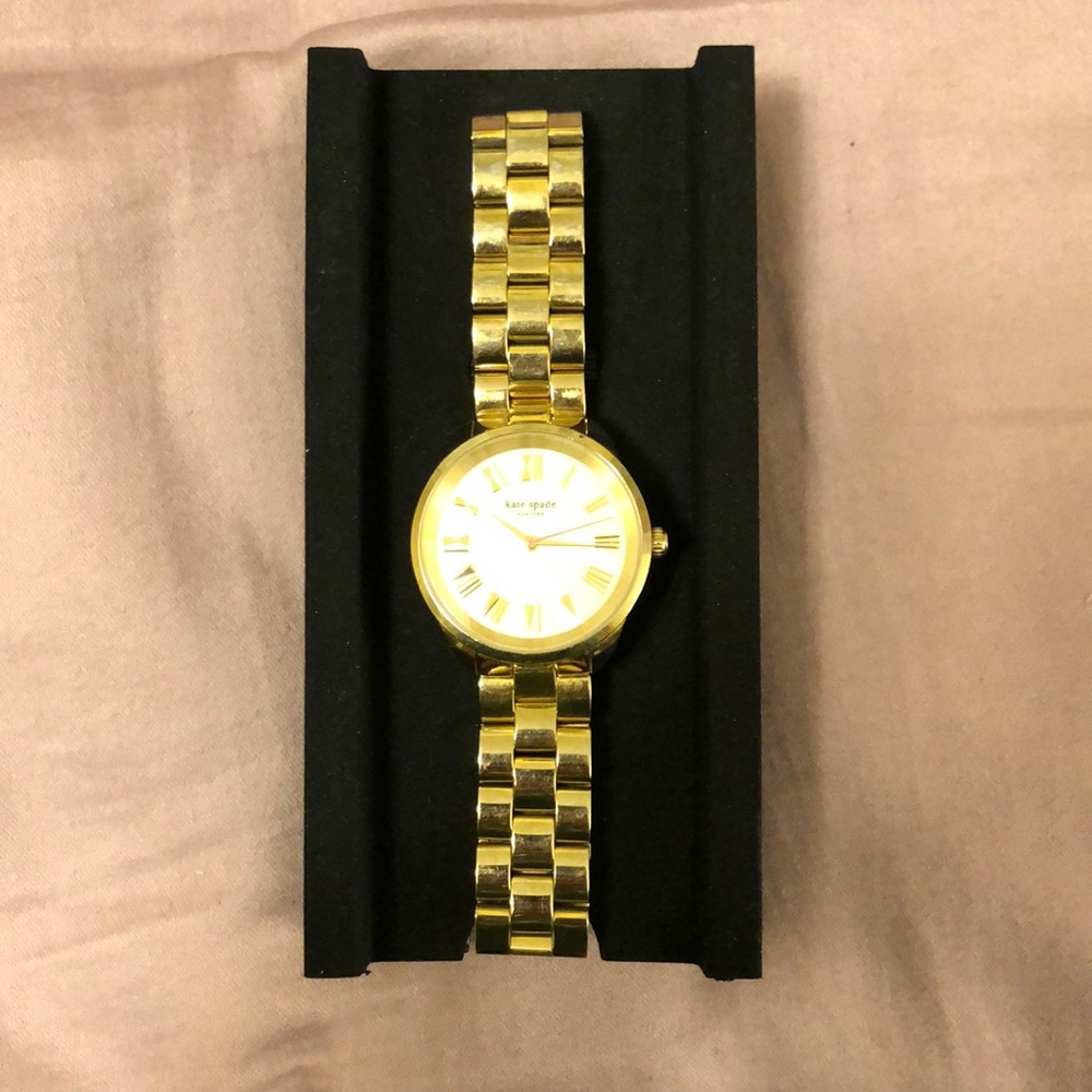 Kate Spade Gold Crosstown Watch - Picture 2 of 3